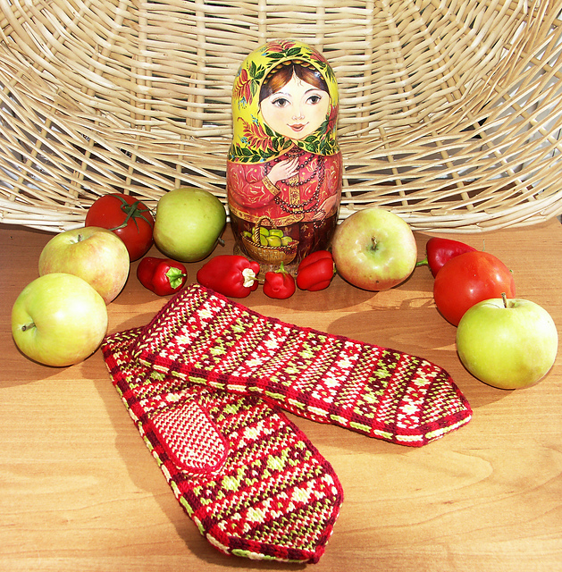 Leaf Fall Mittens