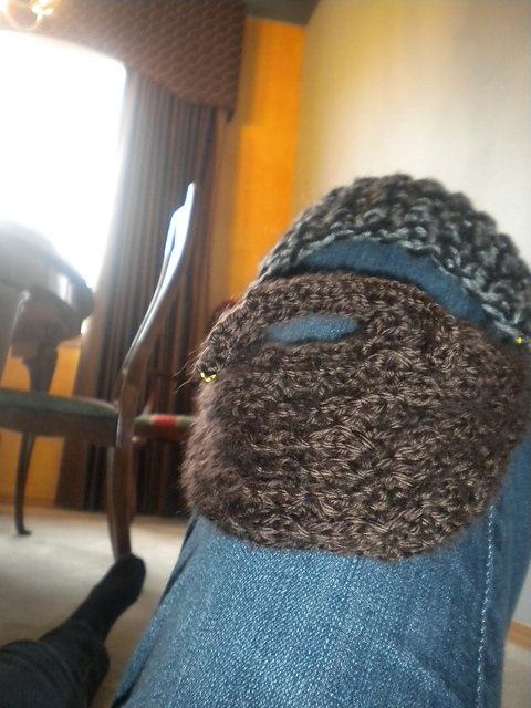 Bushy Brown Beard
