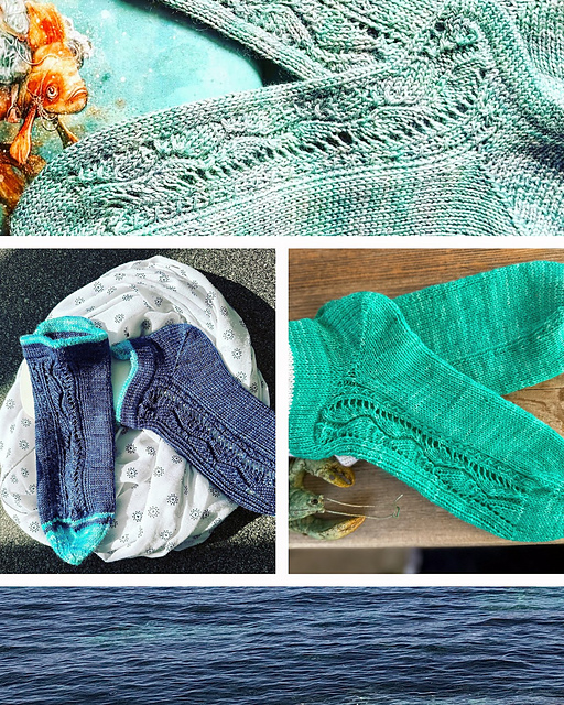 Sneakersocken Aquaria