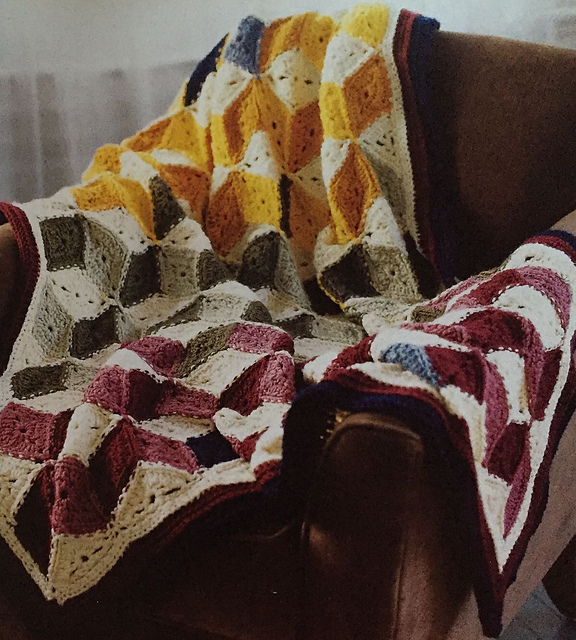 Amish Blocks Afghan