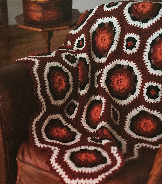 Christmas Rose Afghan