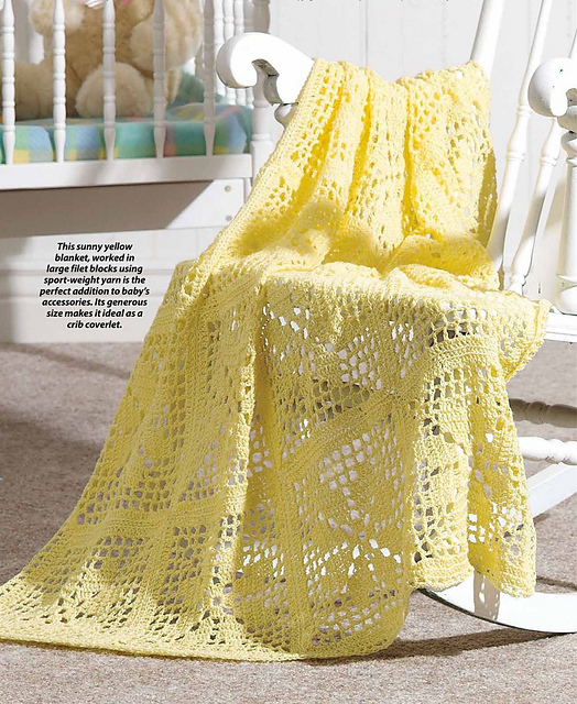 Sunshine Filet Blanket