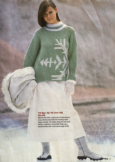 # 19 Raglan Sweater in Pistachio