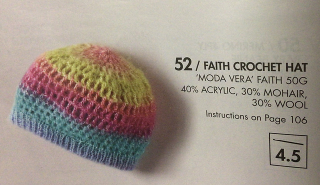Faith Crochet Hat