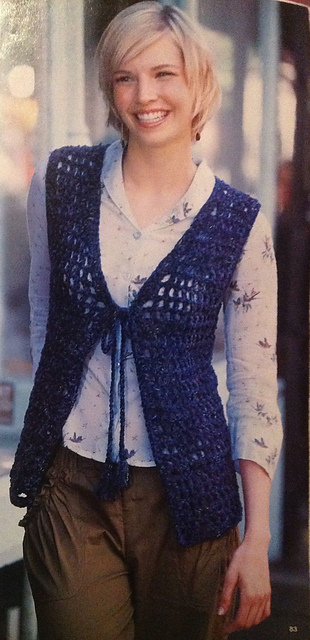 Openwork Vest