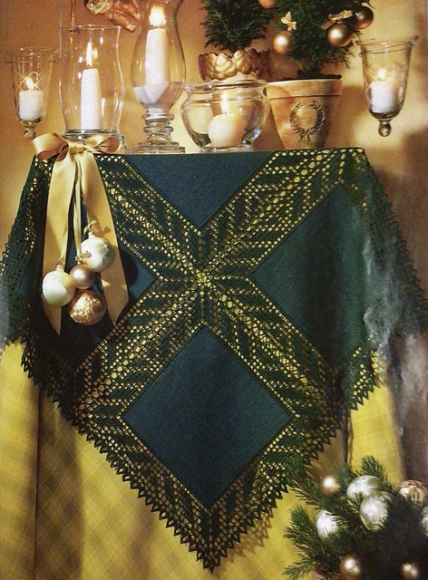 Tablecloth in patchwork look