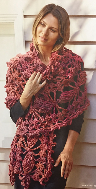 Hudson Crochet Wrap