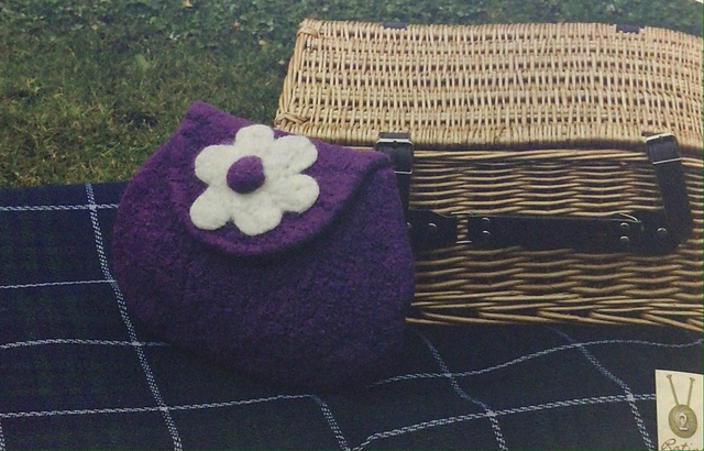 Felted Clutch Bag