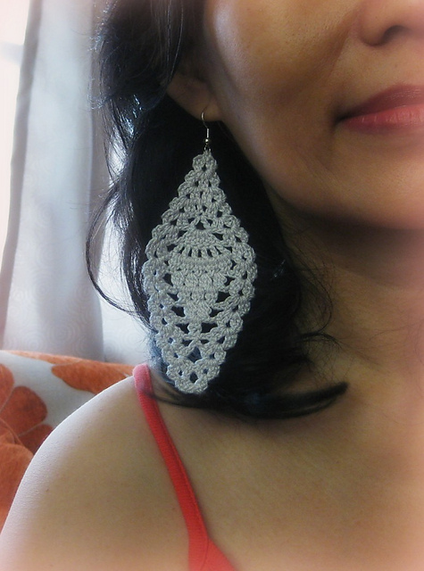 Pineapple Motif Earring
