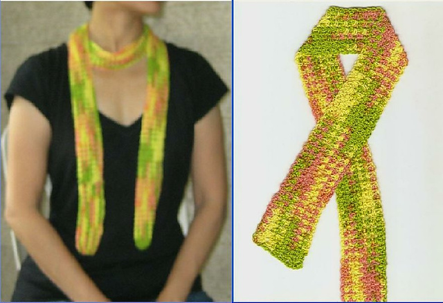 Painted Sand Scarf