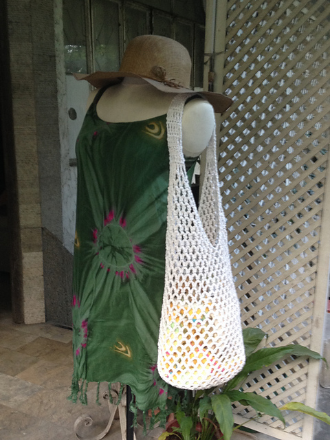 Cotton Twine Mesh Bag
