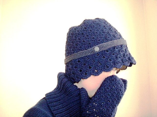 P.14 Shell Stitch Cloche (松編みのクローシュ)