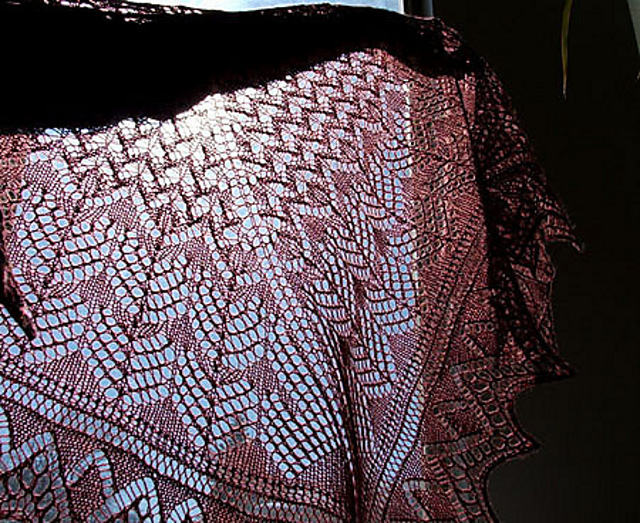 Mountain Peaks Shawl