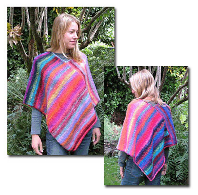 Sunrise/Sunset Poncho