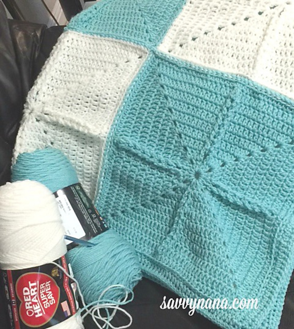 Ravelry: Spring Throw Blanket pattern by Savvy Nana