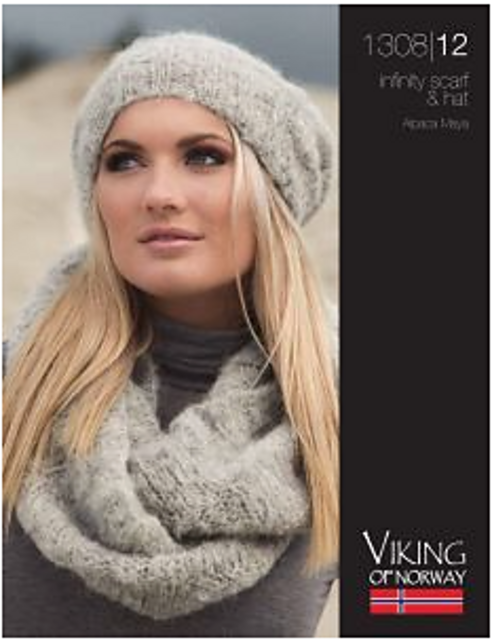 1308-12 Infinity Scarf  and Hat