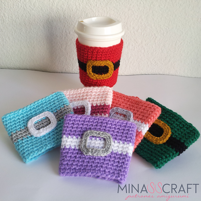 Santa Claus cup cozy