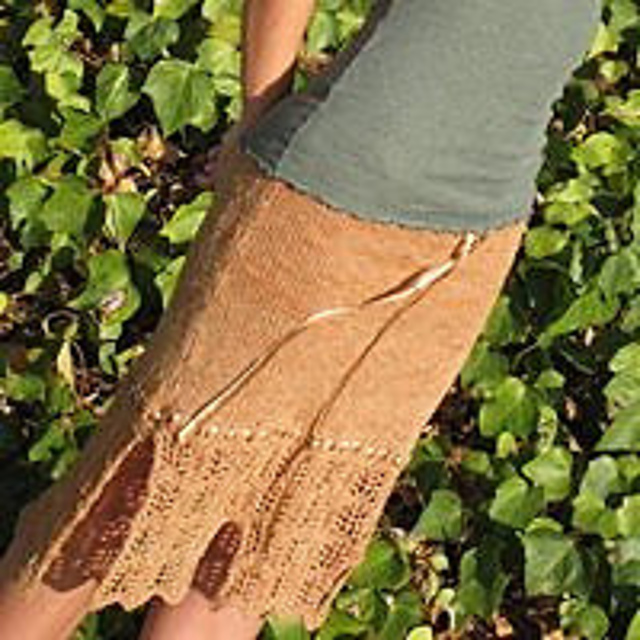 Lacy Skirt with Bows