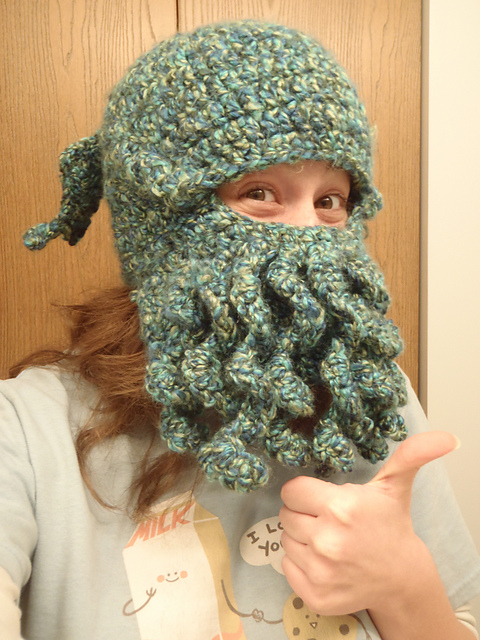Cthulhu Hat:A Pattern to Make H.P. Lovecraft Proud