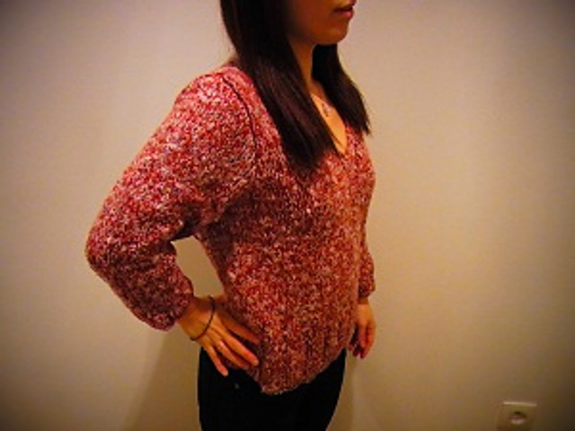 #21 V neck sweater