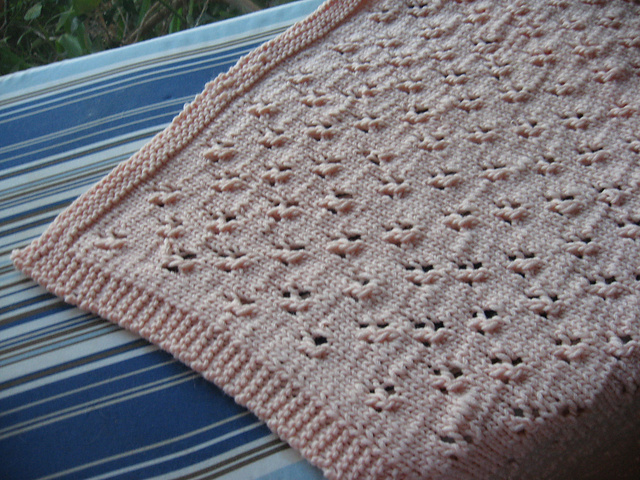 Eyelet Baby Blanket