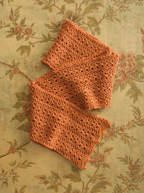 Just Peachy: Beehive Lace Scarf