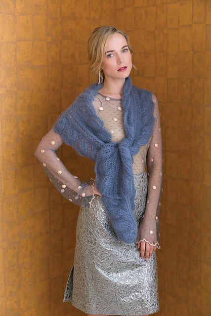 Lacy Leaves: Leaf Lace Scarf