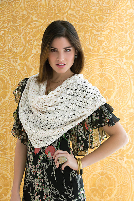 Silk & Cotton: Eyelet Cowl