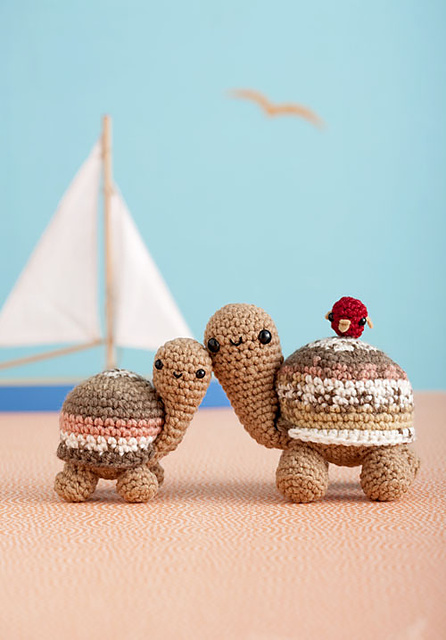 The Runaway Menagerie: Mama & Baby Tortoise