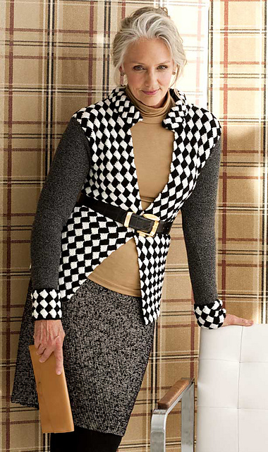 #23 Entrelac Cardigan
