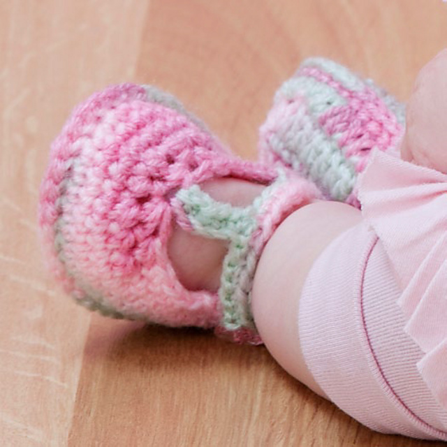 Baby T-Strap Booties