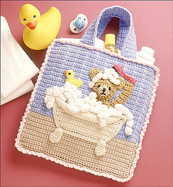 Bubble Bath Bear Bag