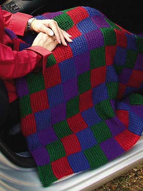 Checkerboard Lapghan