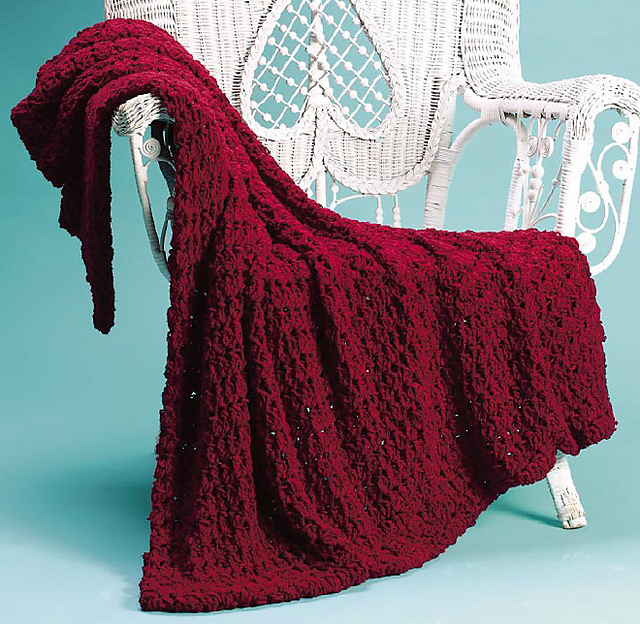 Cluster Stitch Lapghan