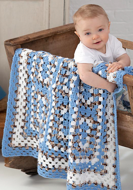 Around the Block Baby Blanket