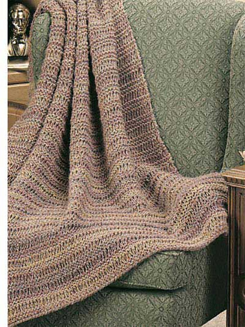 Dad's Drop-Stitch Throw