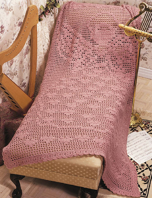 Heavenly Hearts Afghan