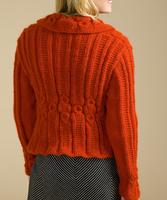 Circle Cable Cardigan