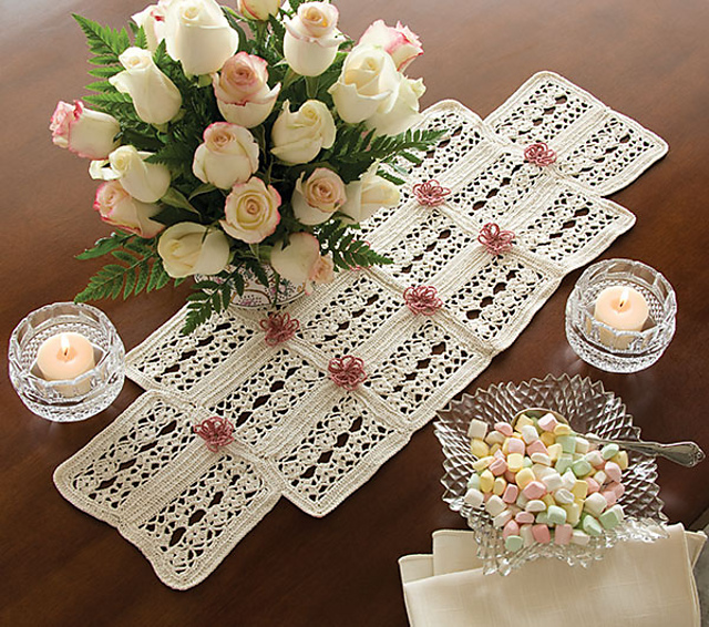 Delicate Lace Table Runner