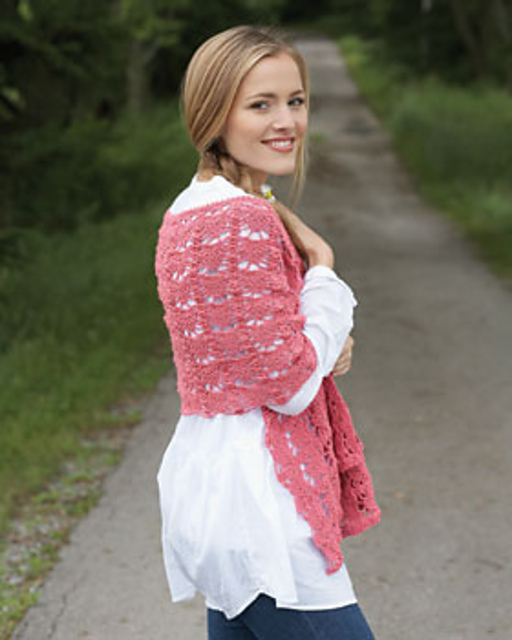 Pineapple Lace Shawl