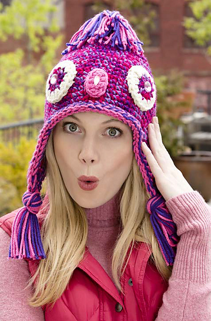 Give a Hoot Crochet Owl Hat