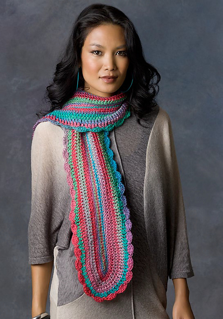 Learn Your Stitches Scarf