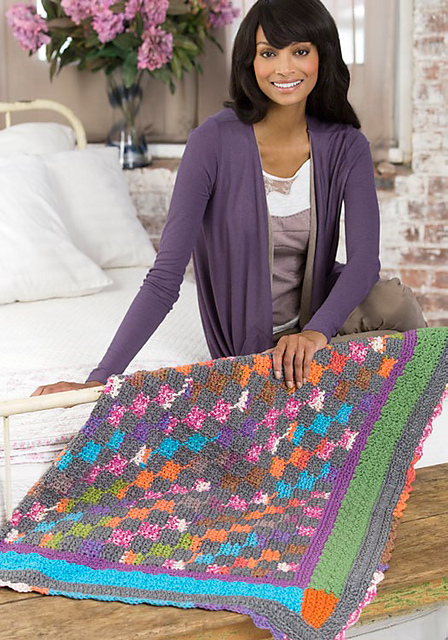 Modern Amish Quilt Throw
