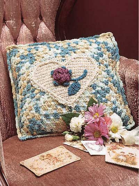 Ravelry: Sweetheart Pillow pattern by Michele Wilcox