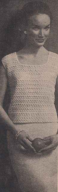 The Lacy Crocheted Total Look: Shell