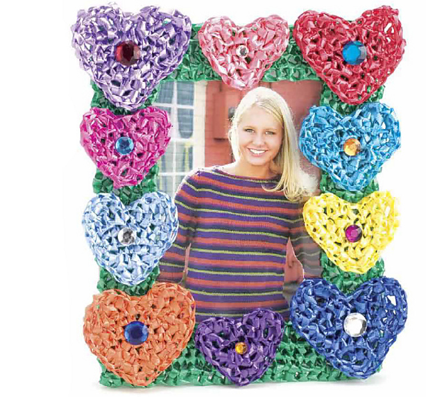 Flower Hearts Picture Frame