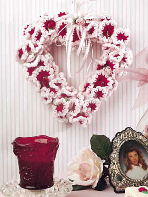 Ruffles & Roses Valentine Wreath