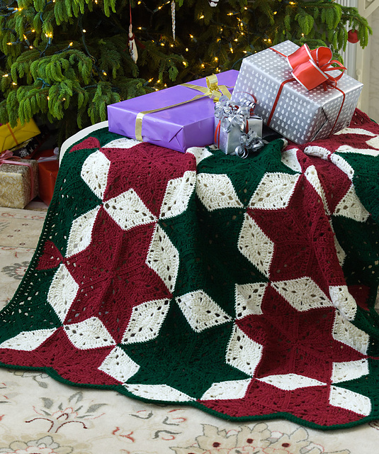 Christmas Star Throw