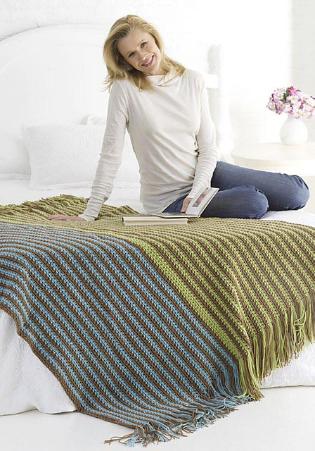 Warming Stripes Throw
