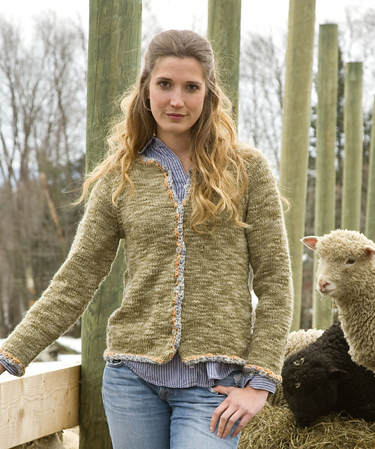 Rustic Raglan Cardigan